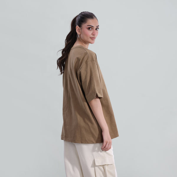 Slub Oversized Tee