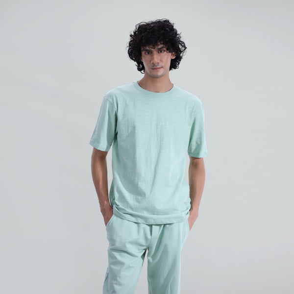 Slub Solid Tee