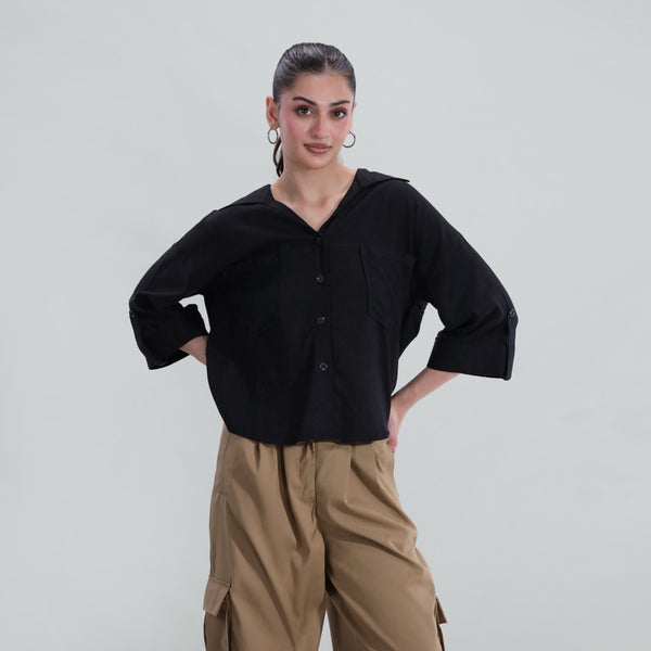 Solid Fashion Top