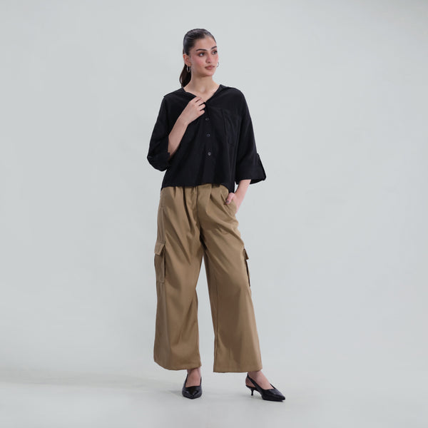 Solid Fashion Top