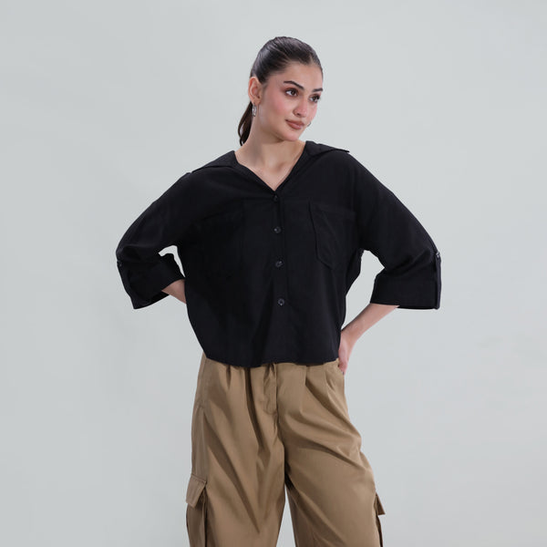 Solid Fashion Top