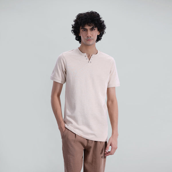 Textured Henley