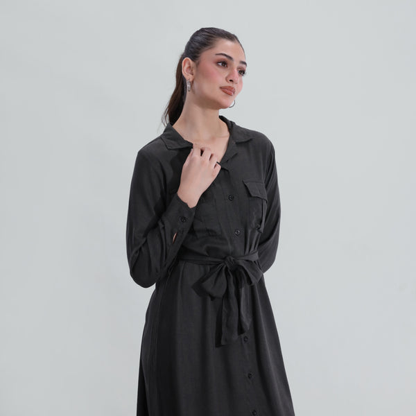 Solid Flowy Tunic