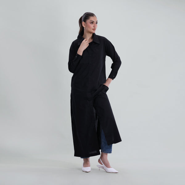 Poplin Shirt Dress