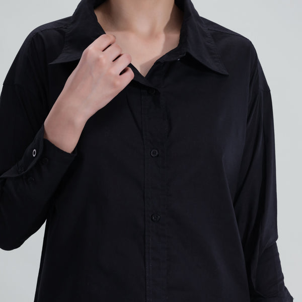 Poplin Shirt Dress