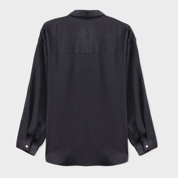 Solid Silk Shirt