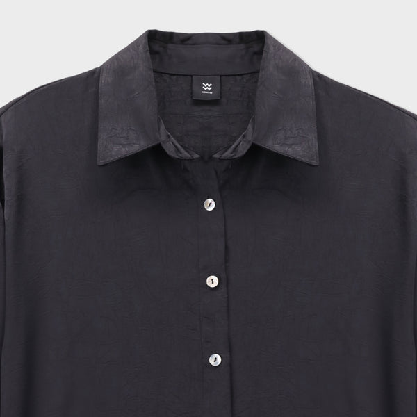 Solid Silk Shirt