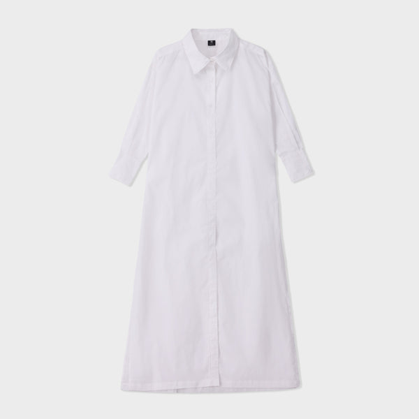 Poplin Shirt Dress