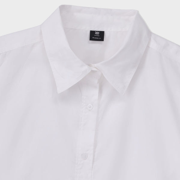 Poplin Shirt Dress