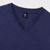 Slub V neck Tee