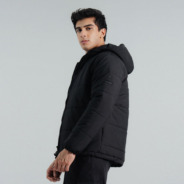 Coated Puffer Jacket
