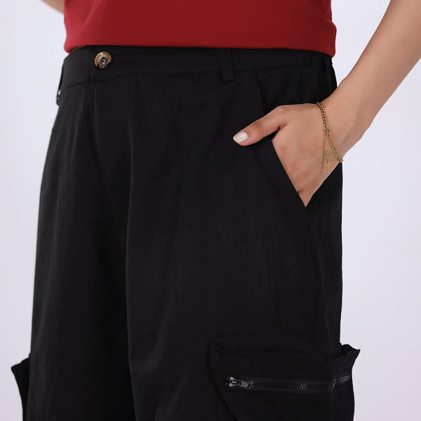 Cargo trouser with Zipper Pockets