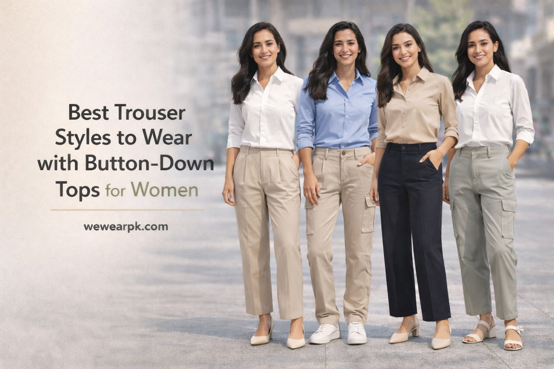 Best Trouser Styles to Wear with Button-Down Tops for Women