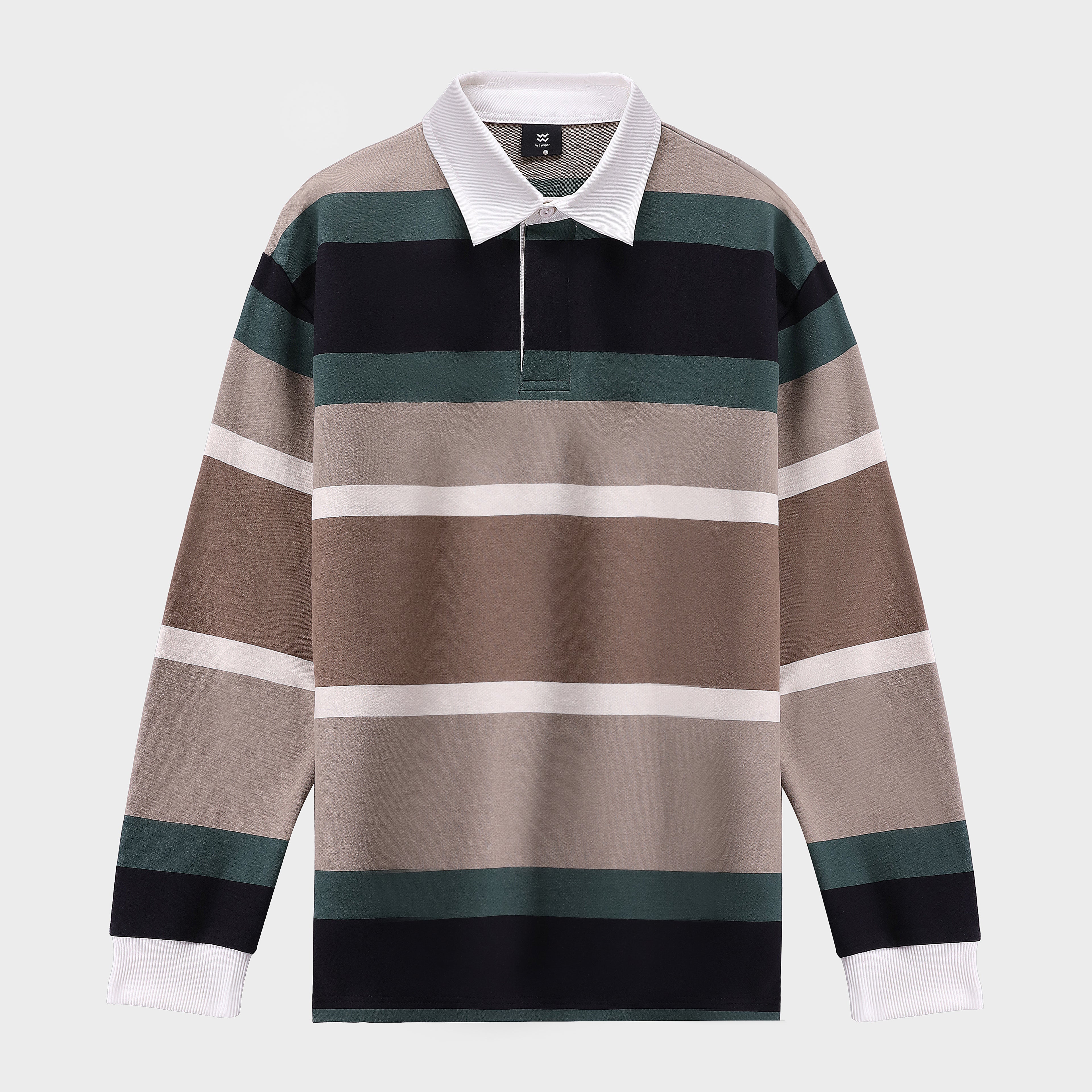 Yarn dyed Rugby Polo