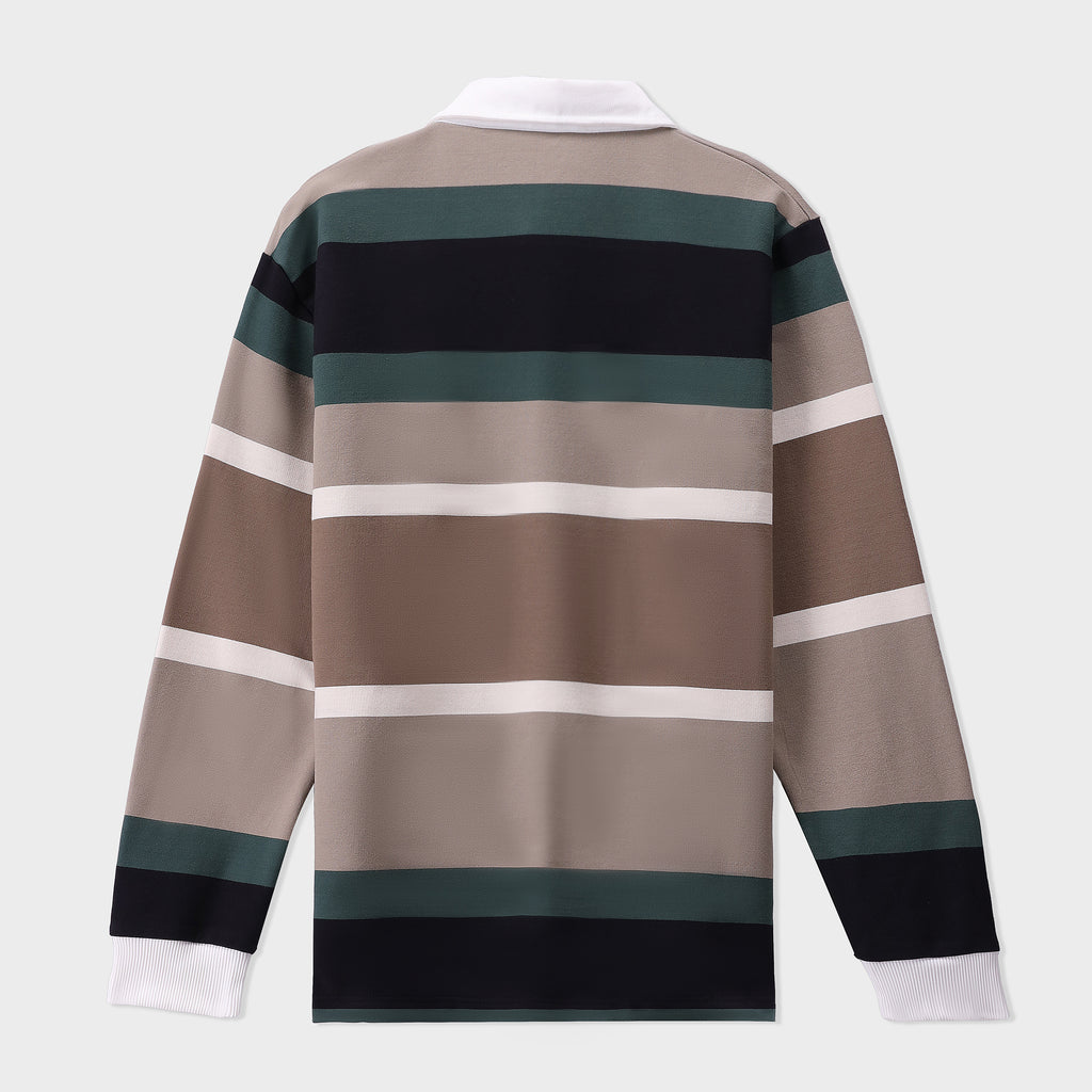 Yarn dyed Rugby Polo