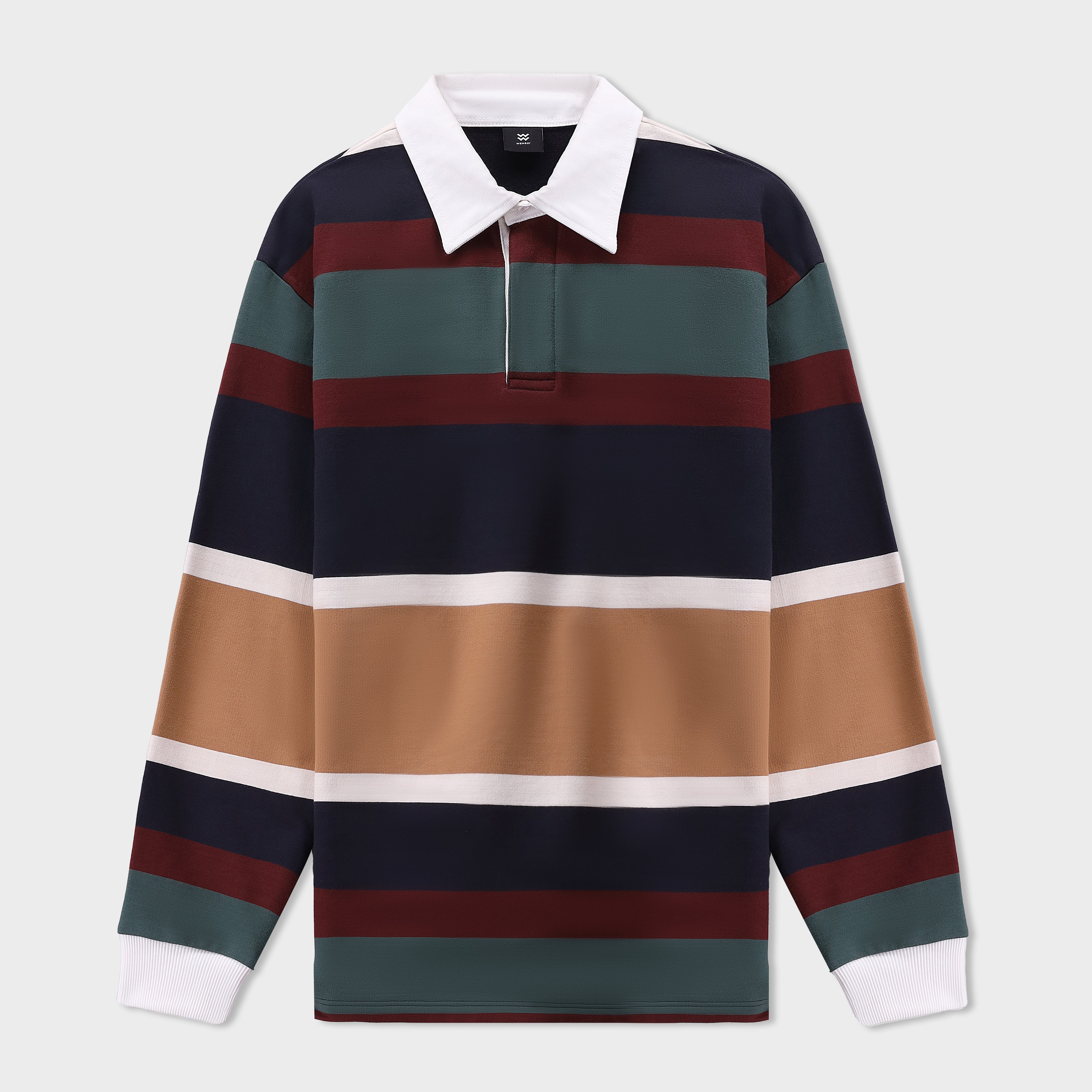 Yarn dyed Rugby Polo