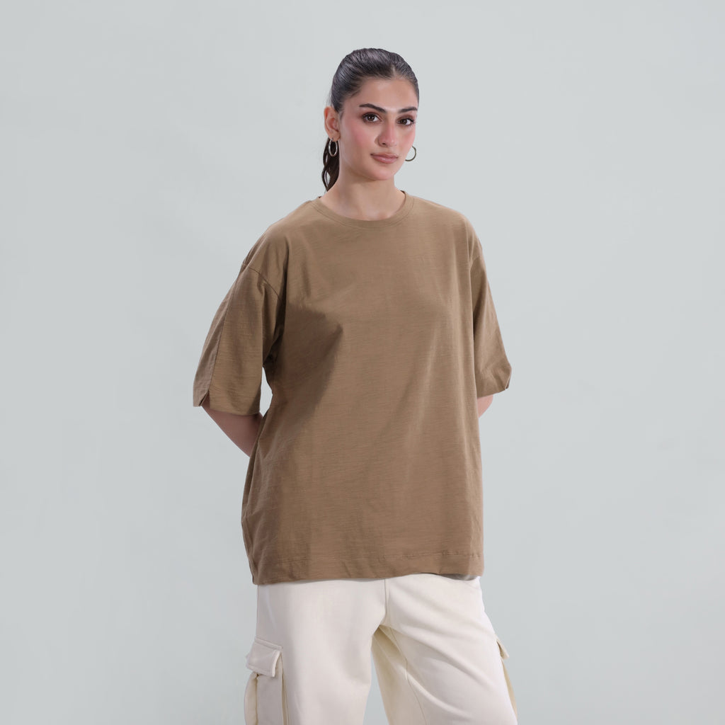 Slub Oversized Tee