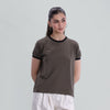 Contrast Rib Tee