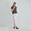 Contrast Rib Tee