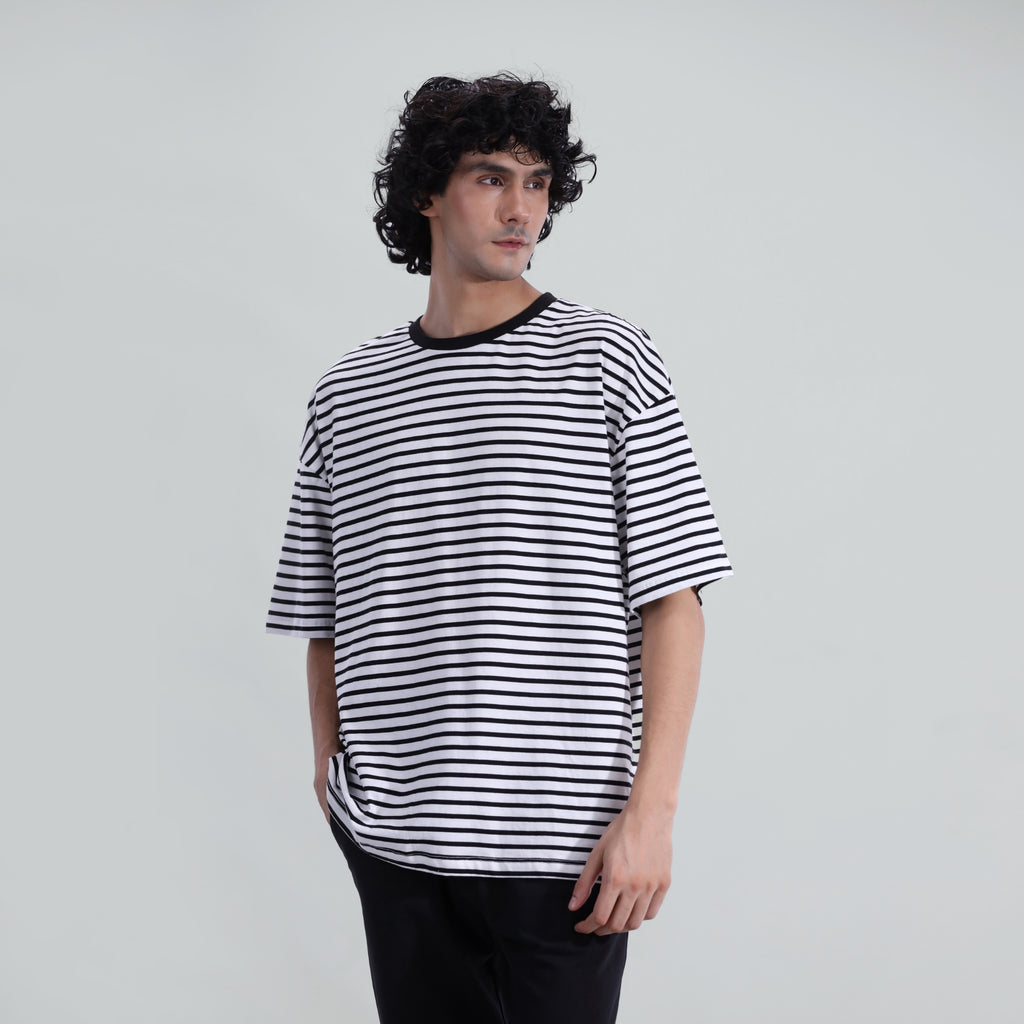 Breton Striped Oversized Tee