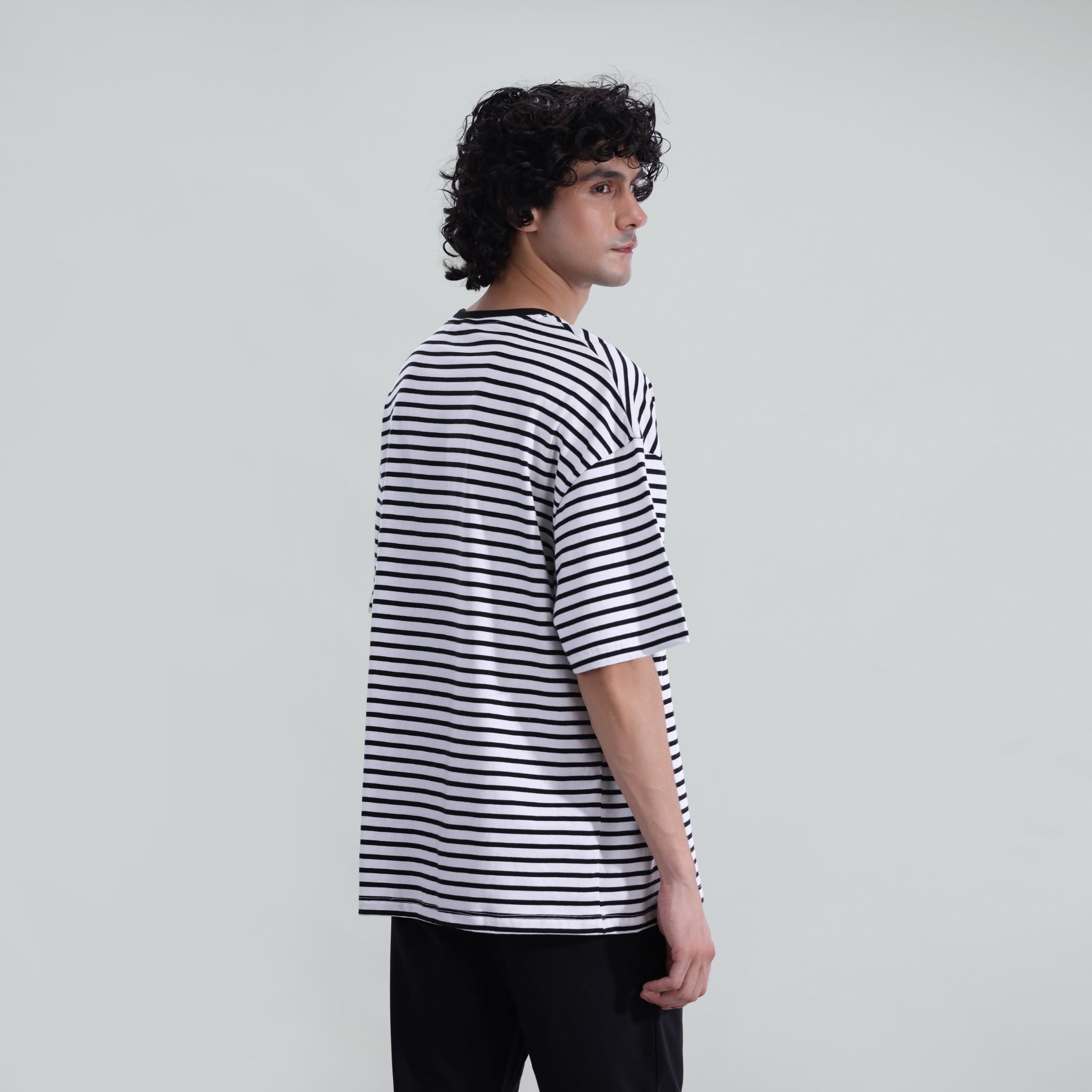 Breton Striped Oversized Tee