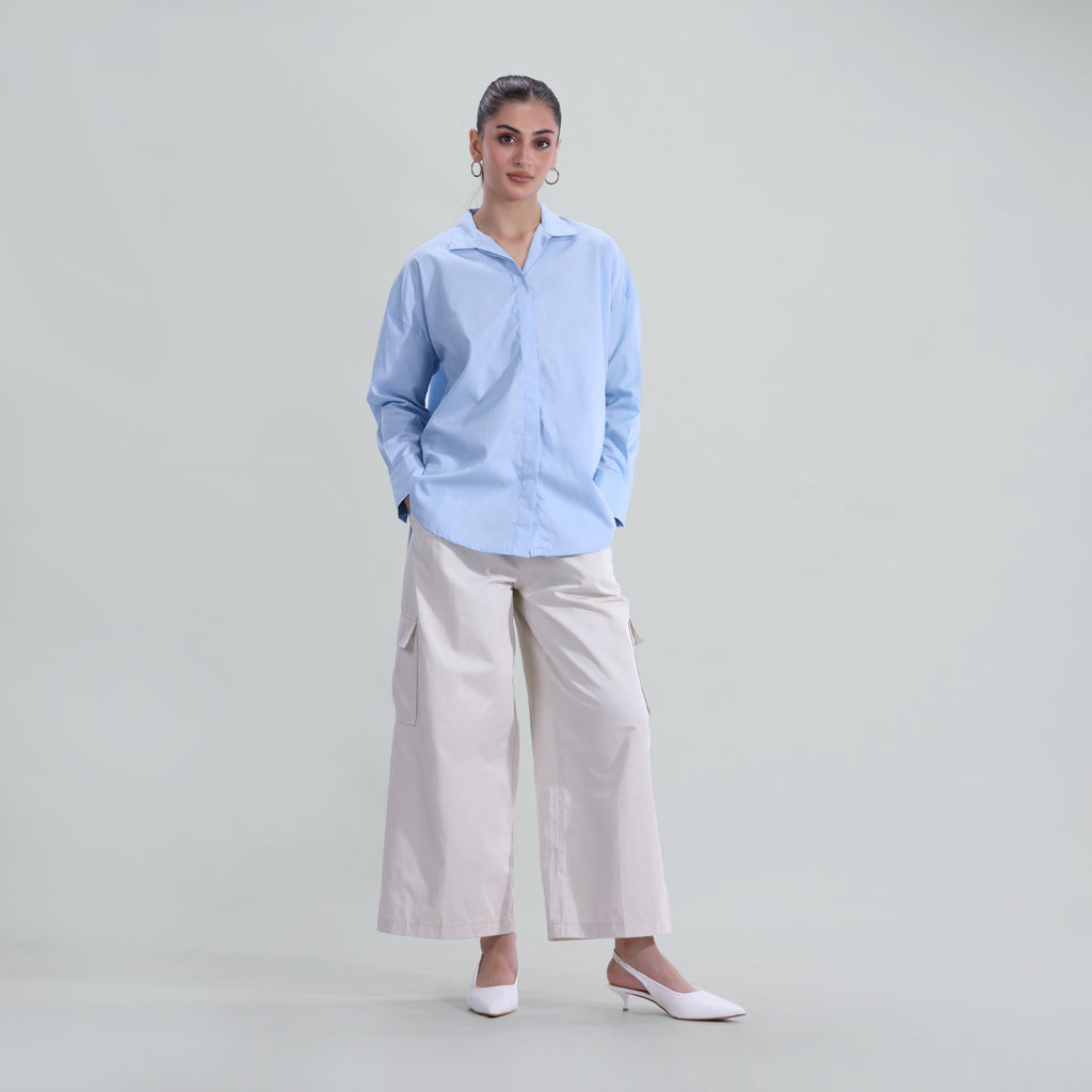 Poplin Oversized Shirt
