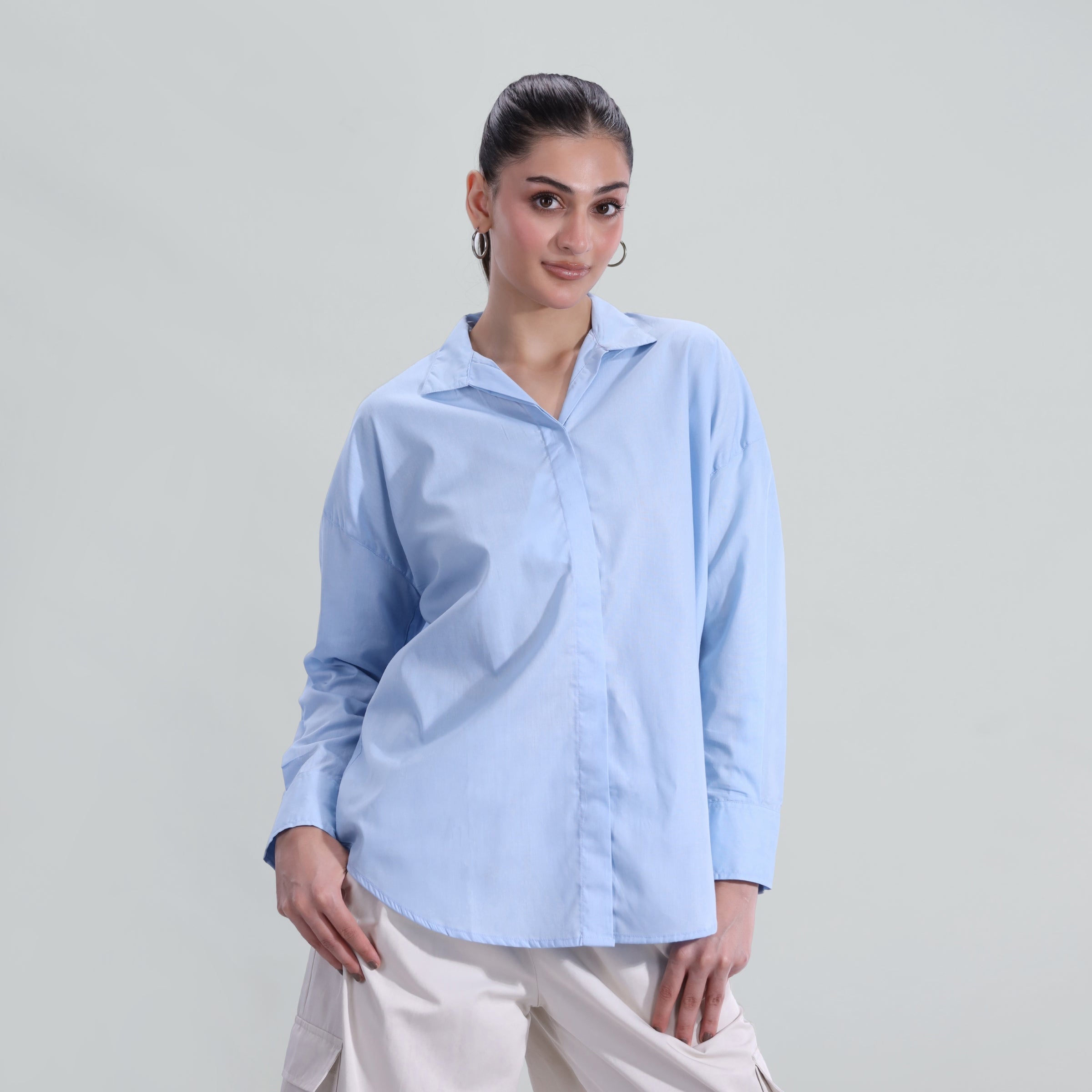 Poplin Oversized Shirt