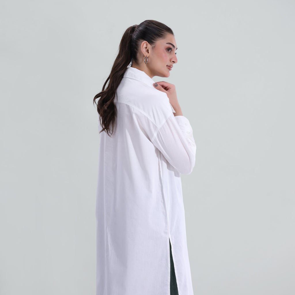 Poplin Shirt Dress