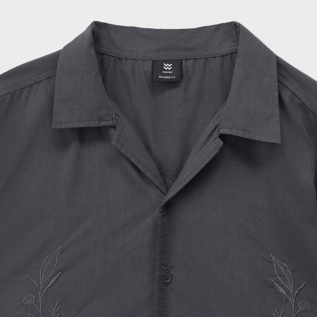 Embroidered Resort Shirt