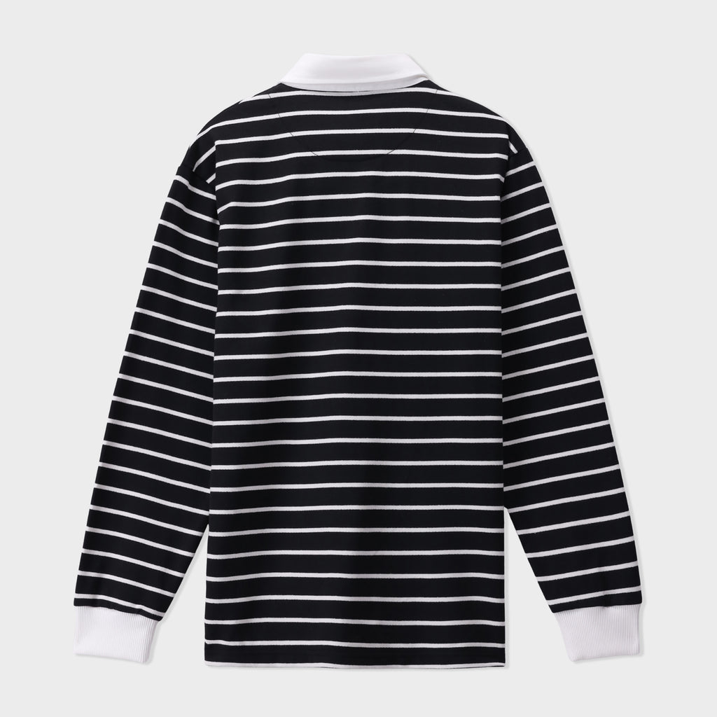 Yarn dyed Rugby Polo