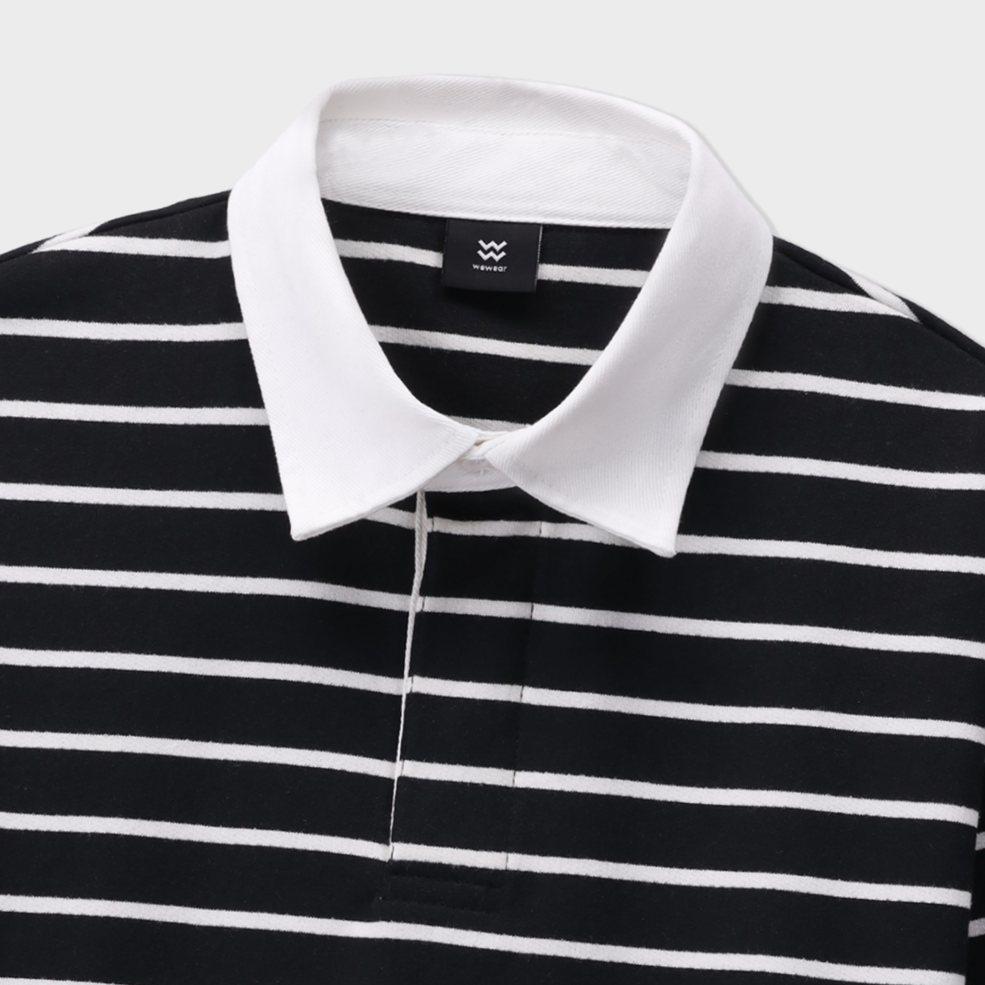 Yarn dyed Rugby Polo