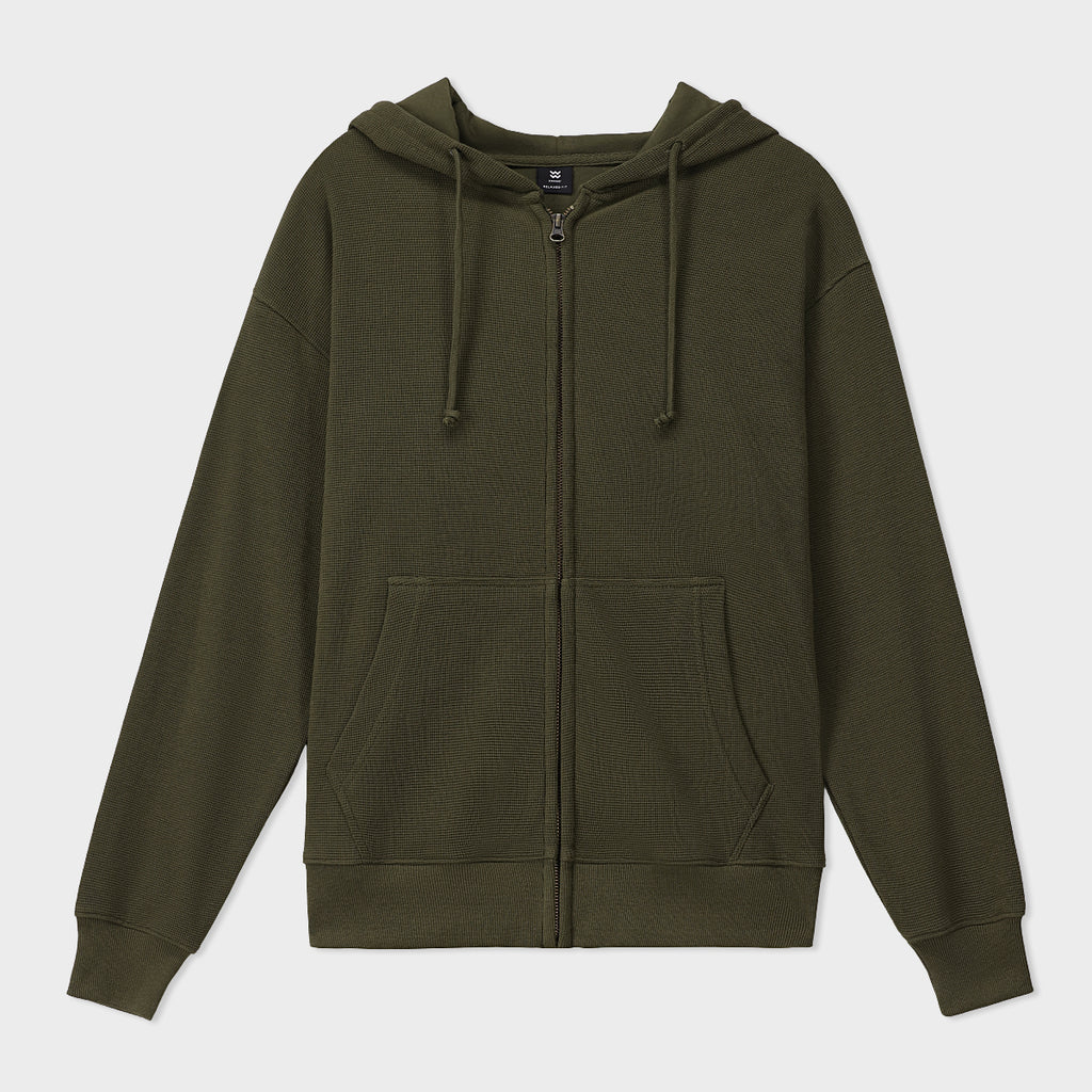 Thermal Zipper Hoodie