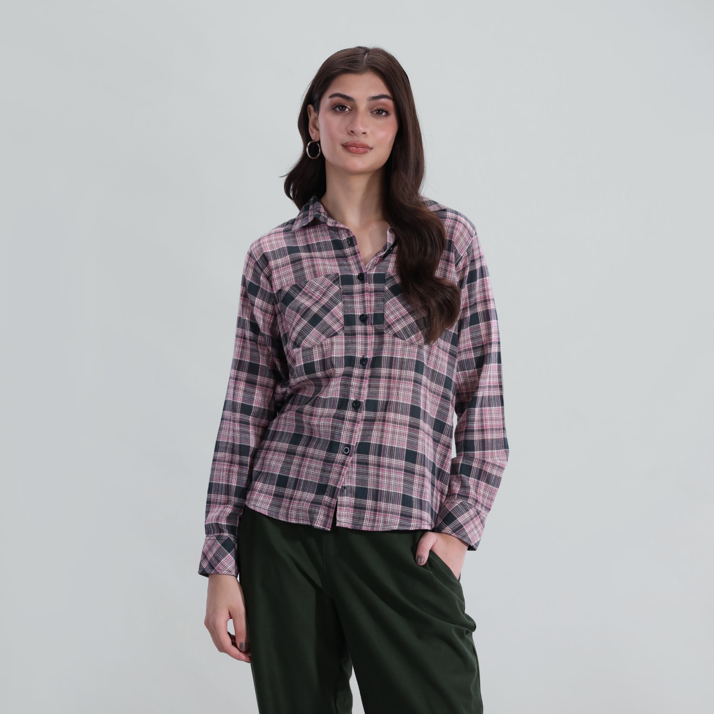 buy online best Women's casual Button Down Shirts in Pakistan