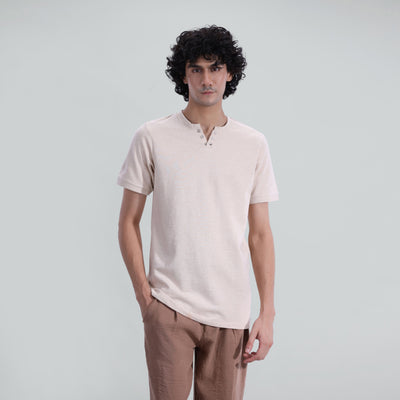 Textured Henley