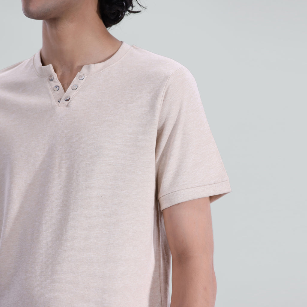 Textured Henley
