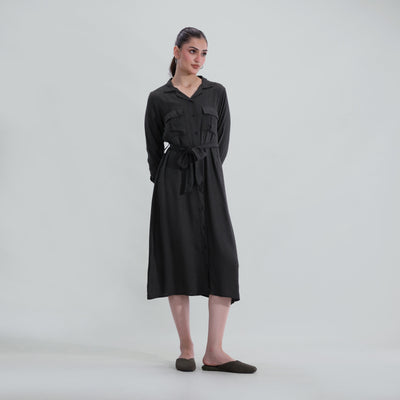 Solid Flowy Tunic