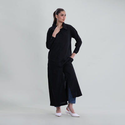 Poplin Shirt Dress