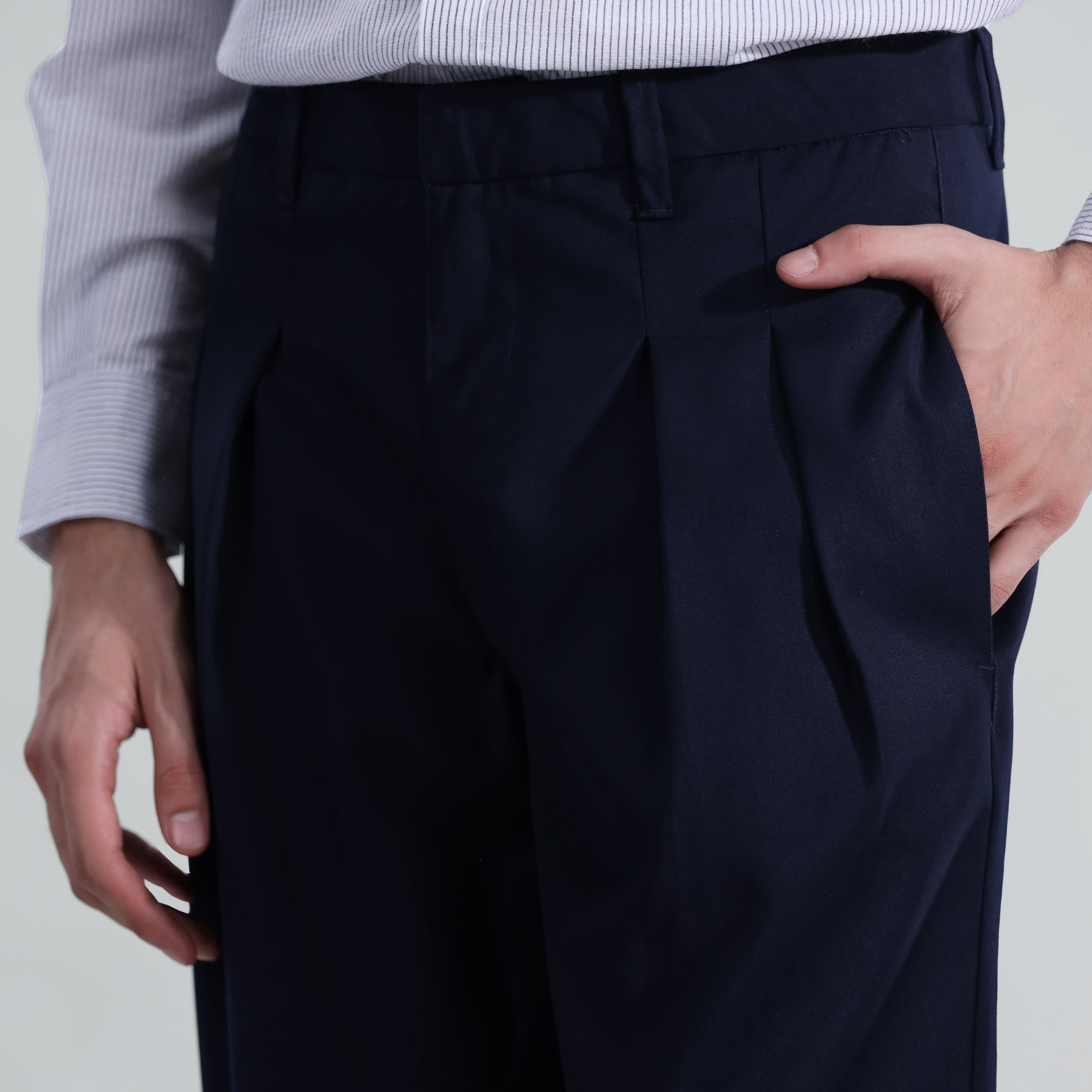 Pleated Flare Pant