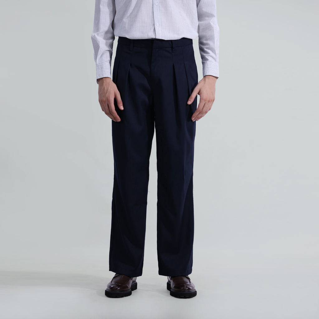 Pleated Flare Pant