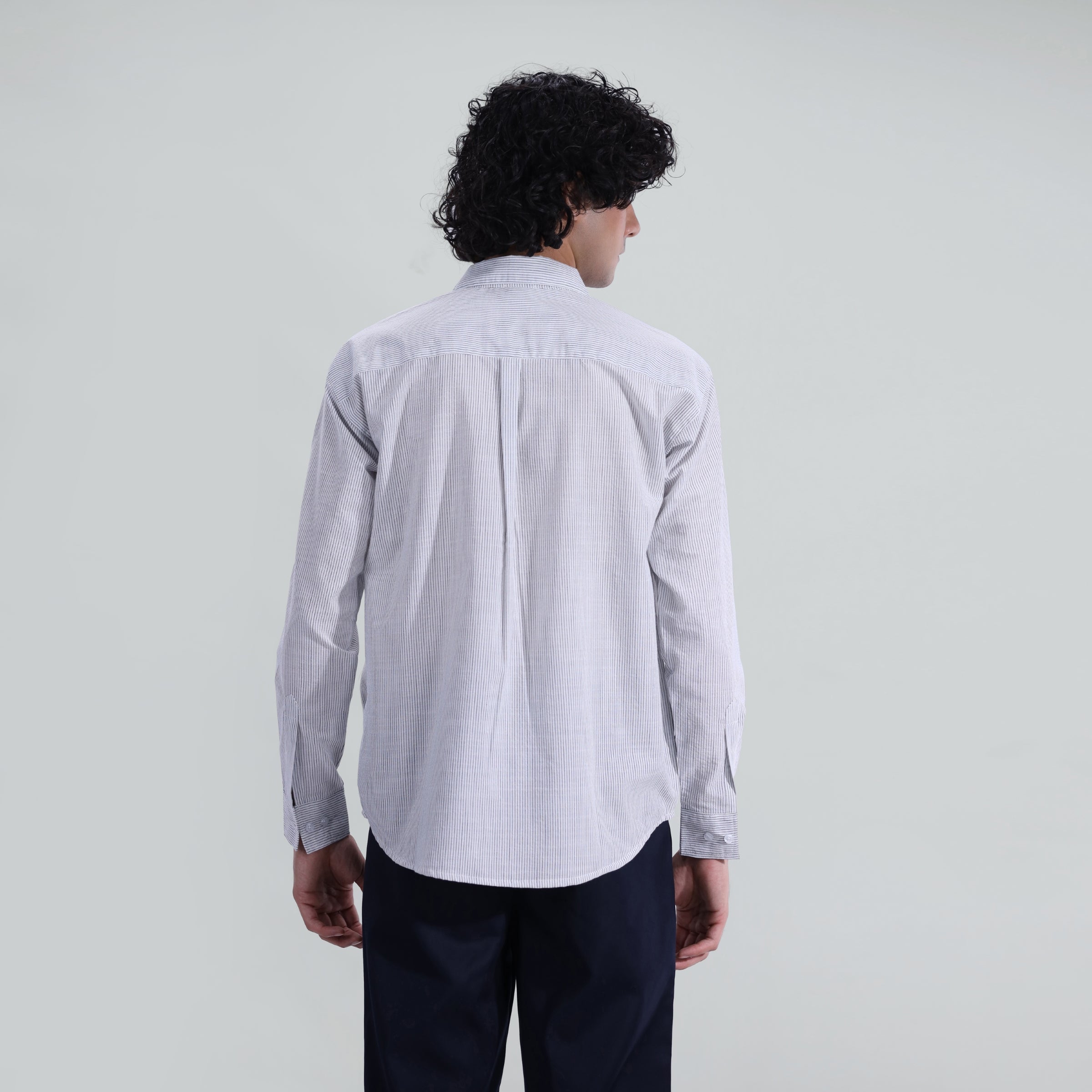 Slub Cotton Button Down