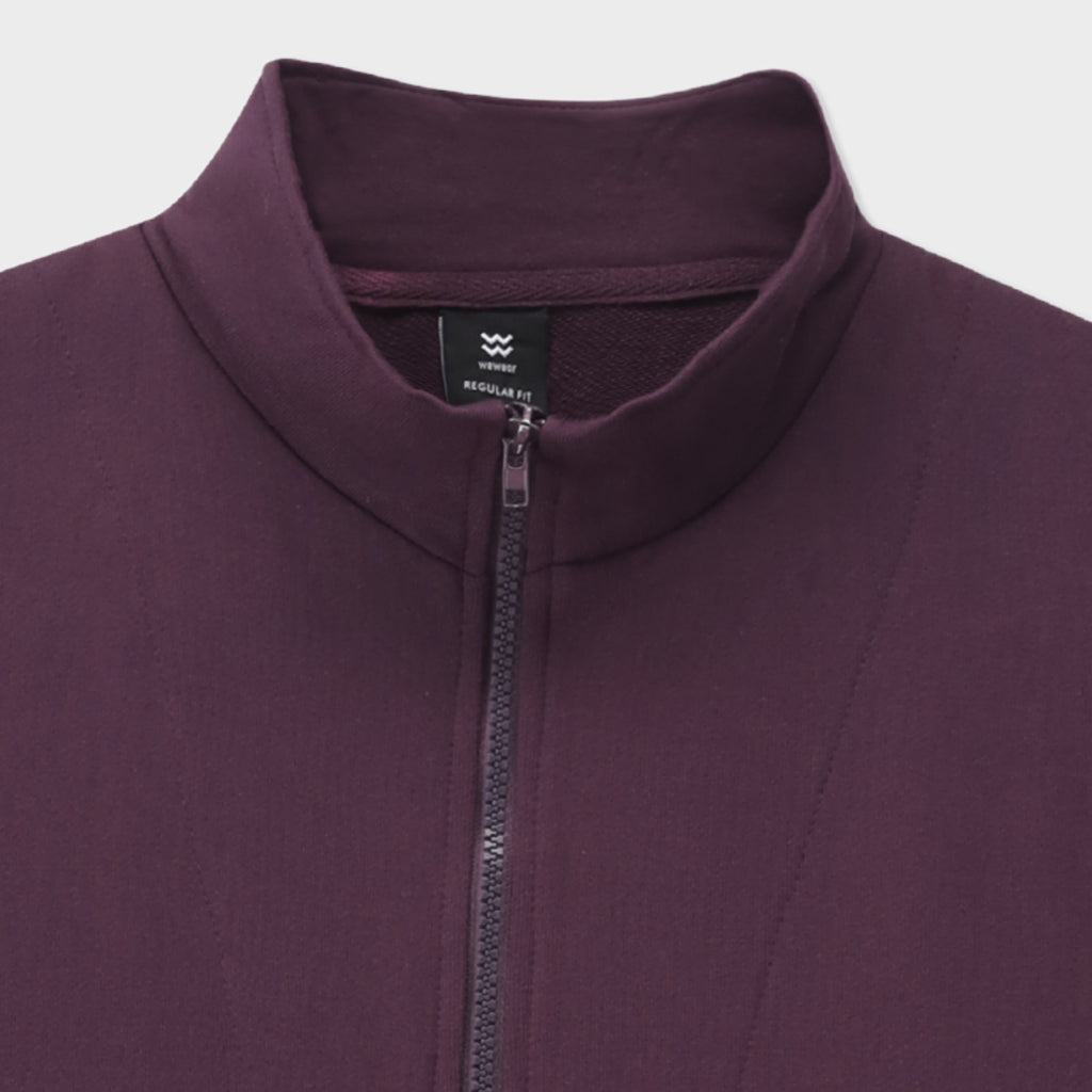 Terry Mock Neck