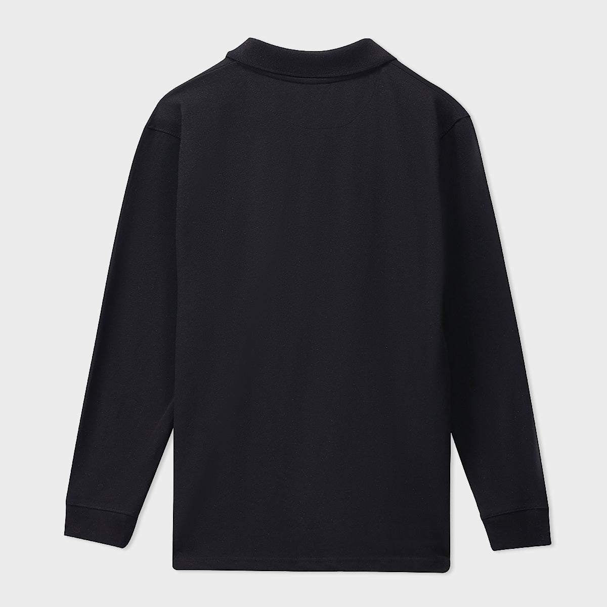 Lycra Regular Long Sleeves Polo