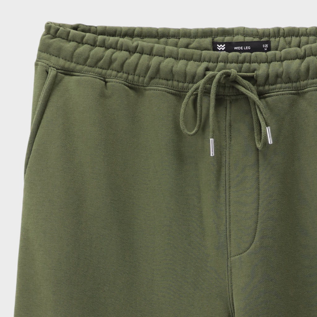 Butter Fleece Wide Leg Trouser