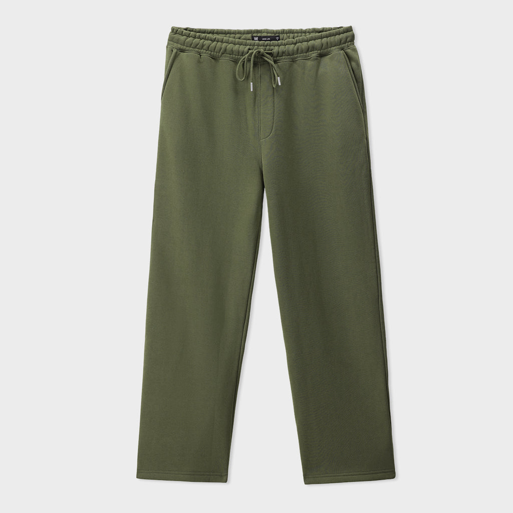 Butter Fleece Wide Leg Trouser