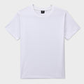 Crew neck Short Sleeve Tee with neck rib