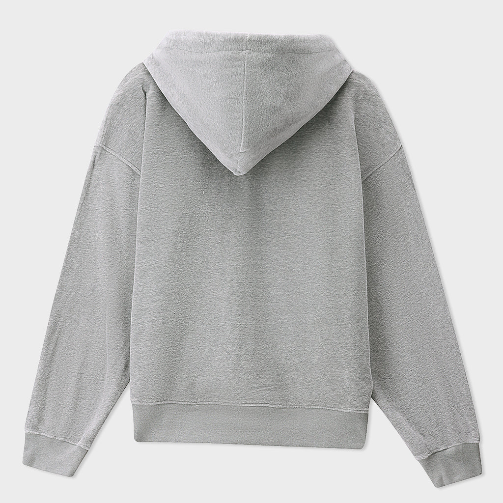 Velour Pullover Hoodie