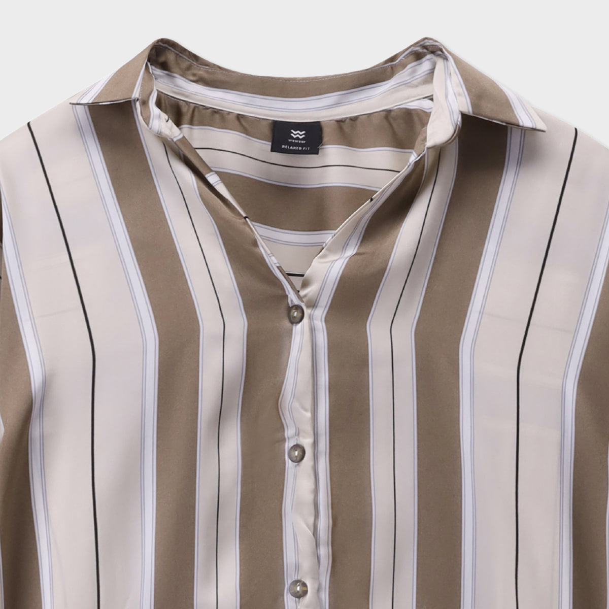 Striped Silk Shirt