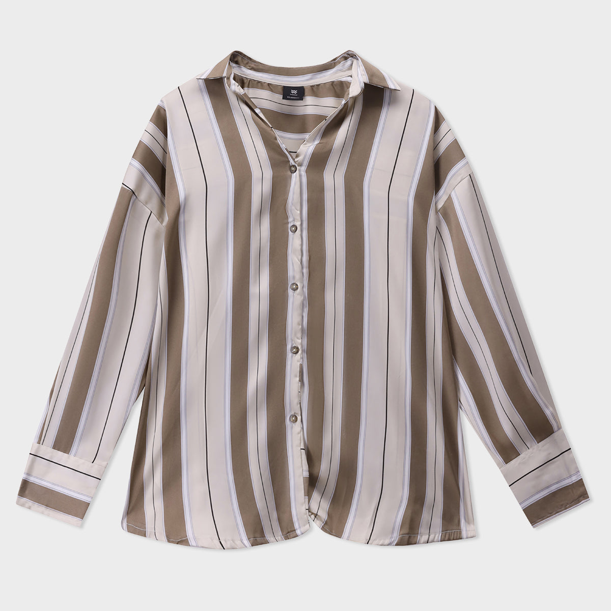 Striped Silk Shirt