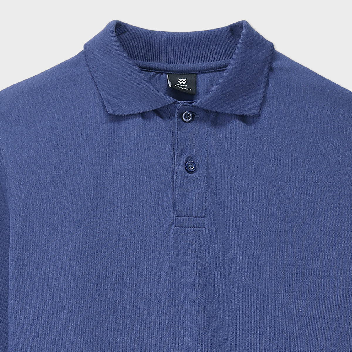 Lycra Regular Long Sleeves Polo