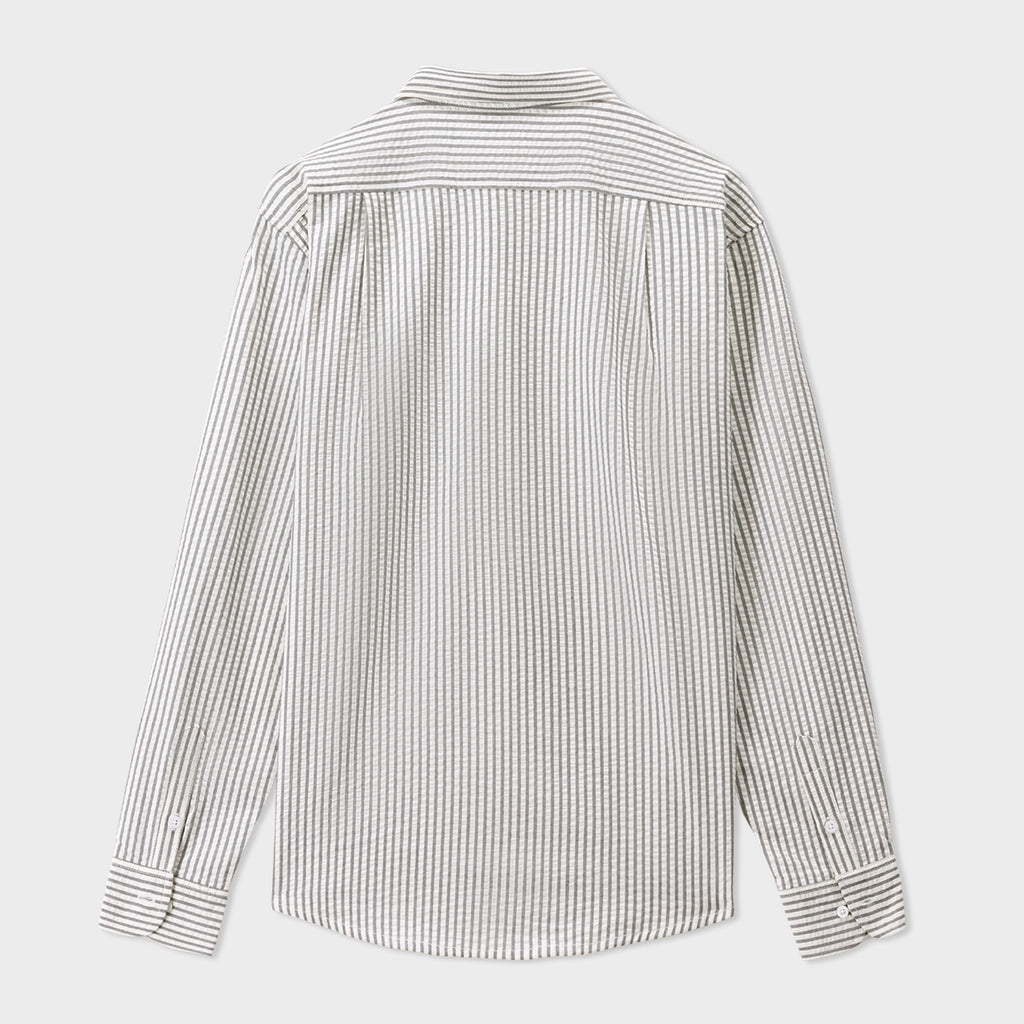 SeerSucker Striped Shirt